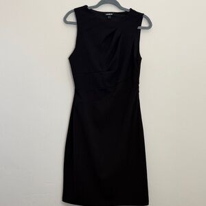 Express Black Sleeveless Mini Dress